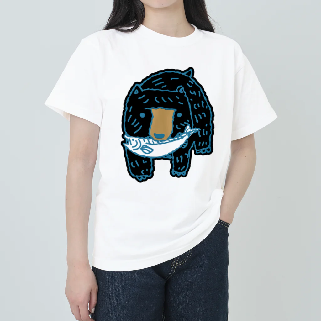 テクテクと。イラスト部のキムンカムイくん ヘビーウェイトTシャツ