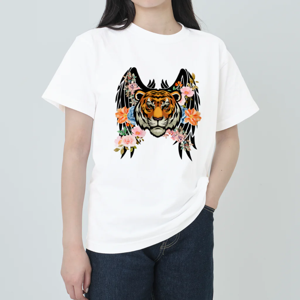 Moa.meのMoa.me  トラしか勝たん ヘビーウェイトTシャツ