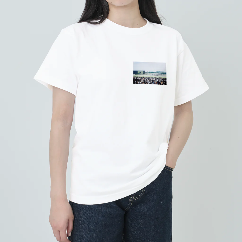 tamuraの競馬秋 ヘビーウェイトTシャツ