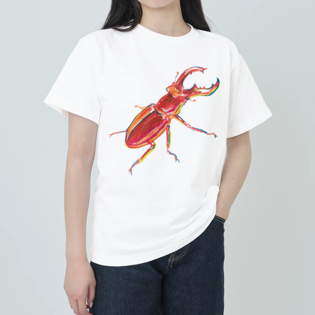 shibaririsのクワガタ Heavyweight T-Shirt