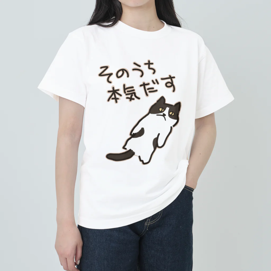 ミナミコアリクイ【のの】のそのうちそのうち【ねこ】 Heavyweight T-Shirt