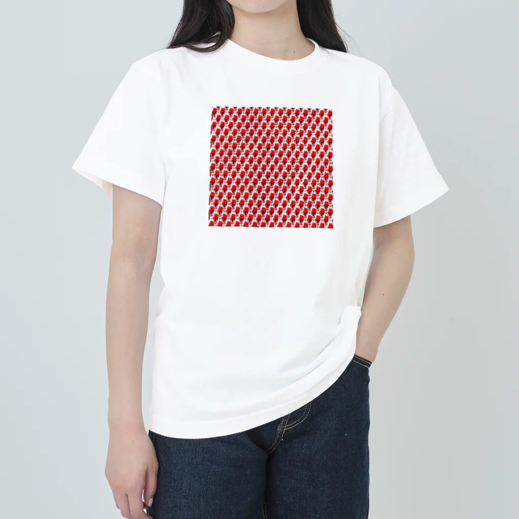 🍩tarojiro(たろじろ) shop🍩のHEEL BOOTS MONSTER by AI模様 Heavyweight T-Shirt