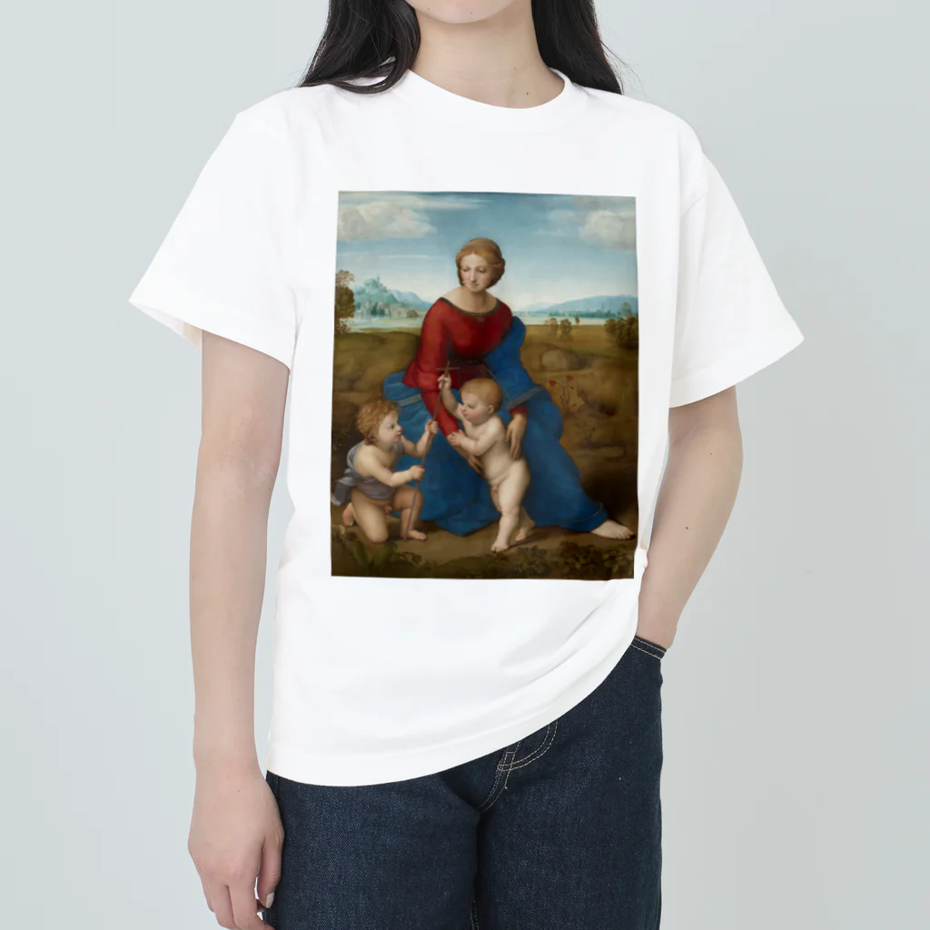 世界美術商店の牧場の聖母 / Madonna del Prato Heavyweight T-Shirt