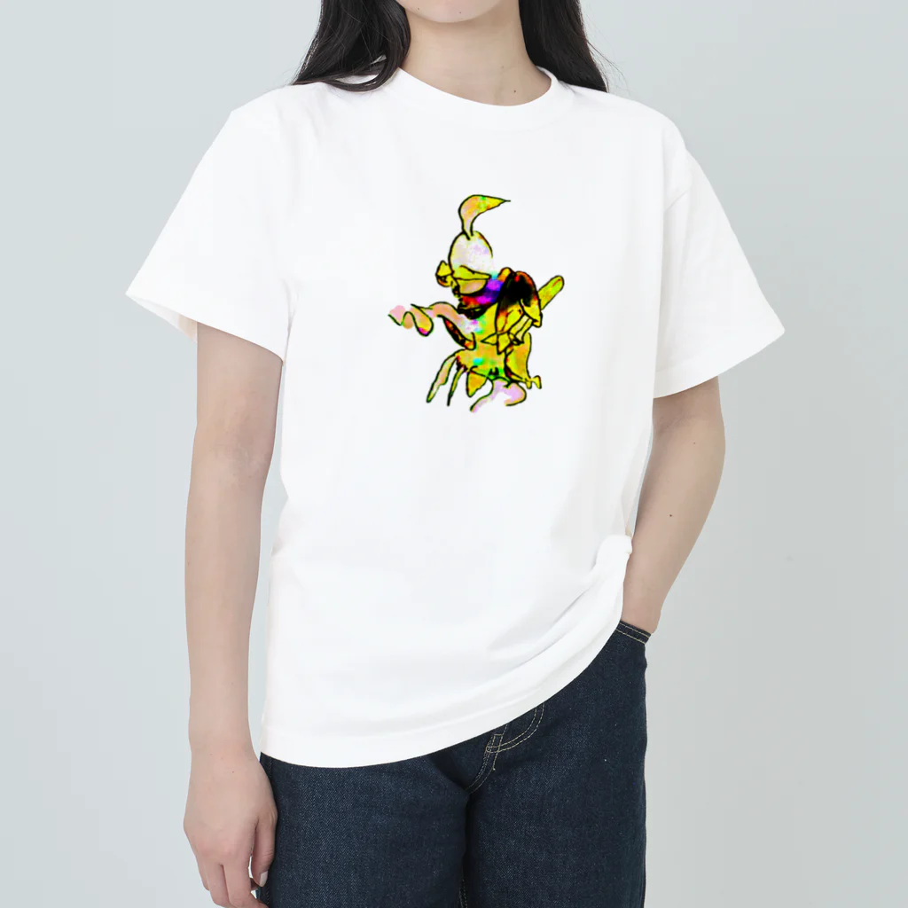 🍩tarojiro(たろじろ) shop🍩の墓暴キクラゲ ヘビーウェイトTシャツ