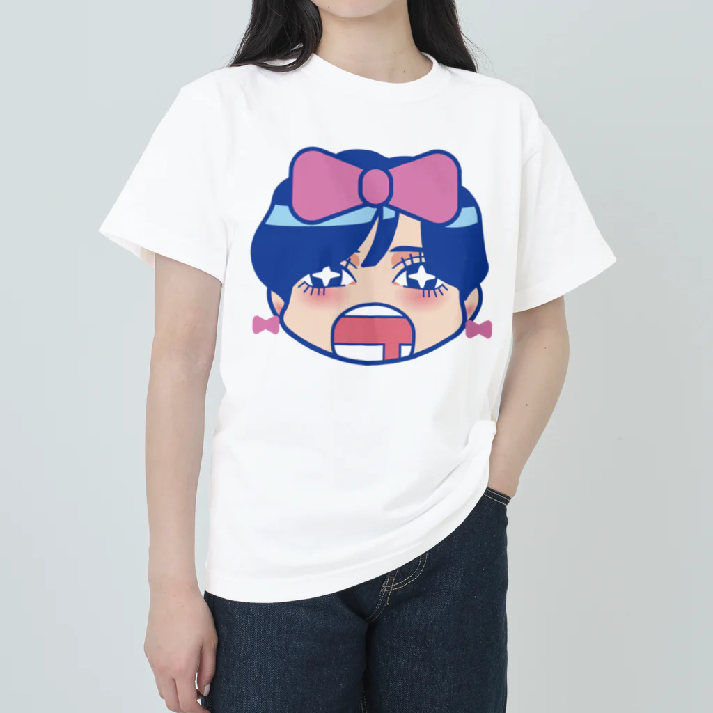 RODO-CHOKIN-SANZAIの歯抜け姫 ヘビーウェイトTシャツ