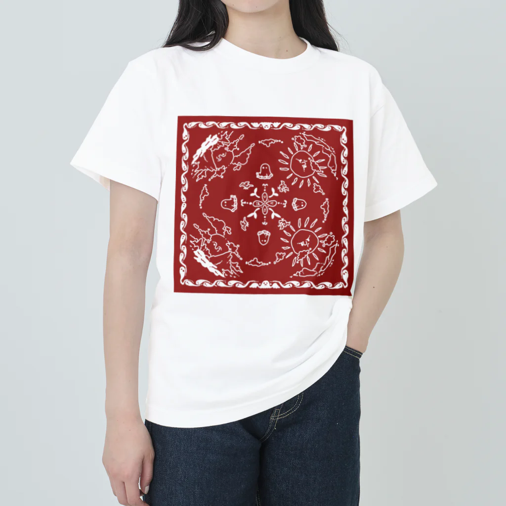 mog_itのobake-bandana ヘビーウェイトTシャツ