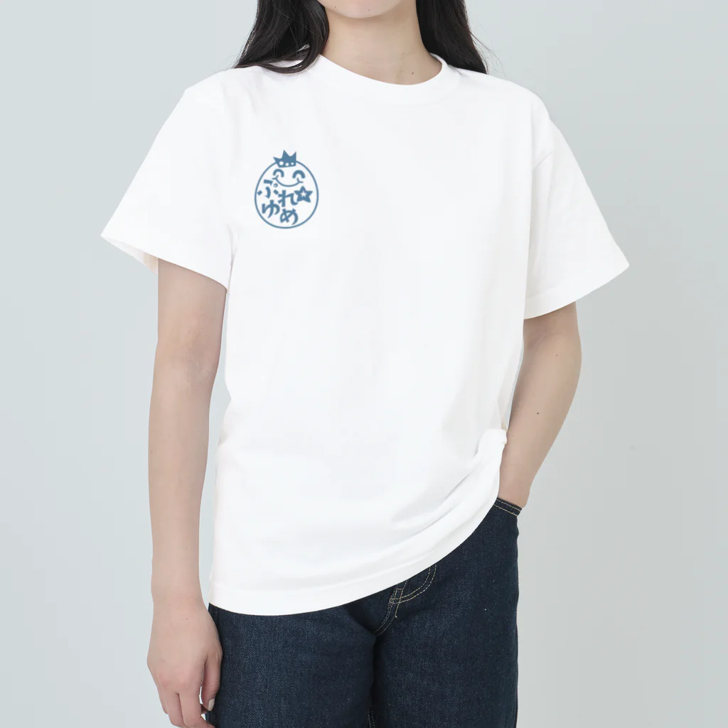 KAYO,s SHOPのぷゆまる（ブルー） ヘビーウェイトTシャツ