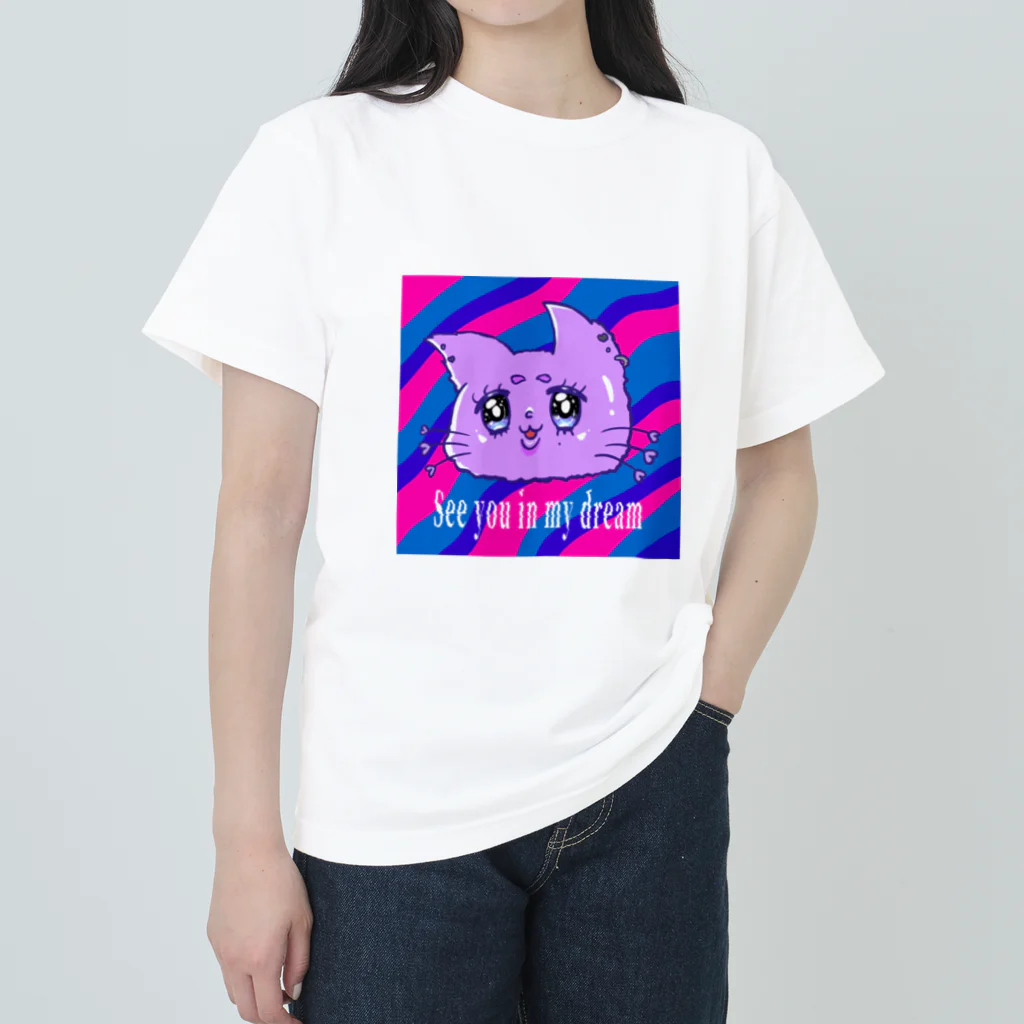 M塚Worldのゆめちゃん。 Heavyweight T-Shirt