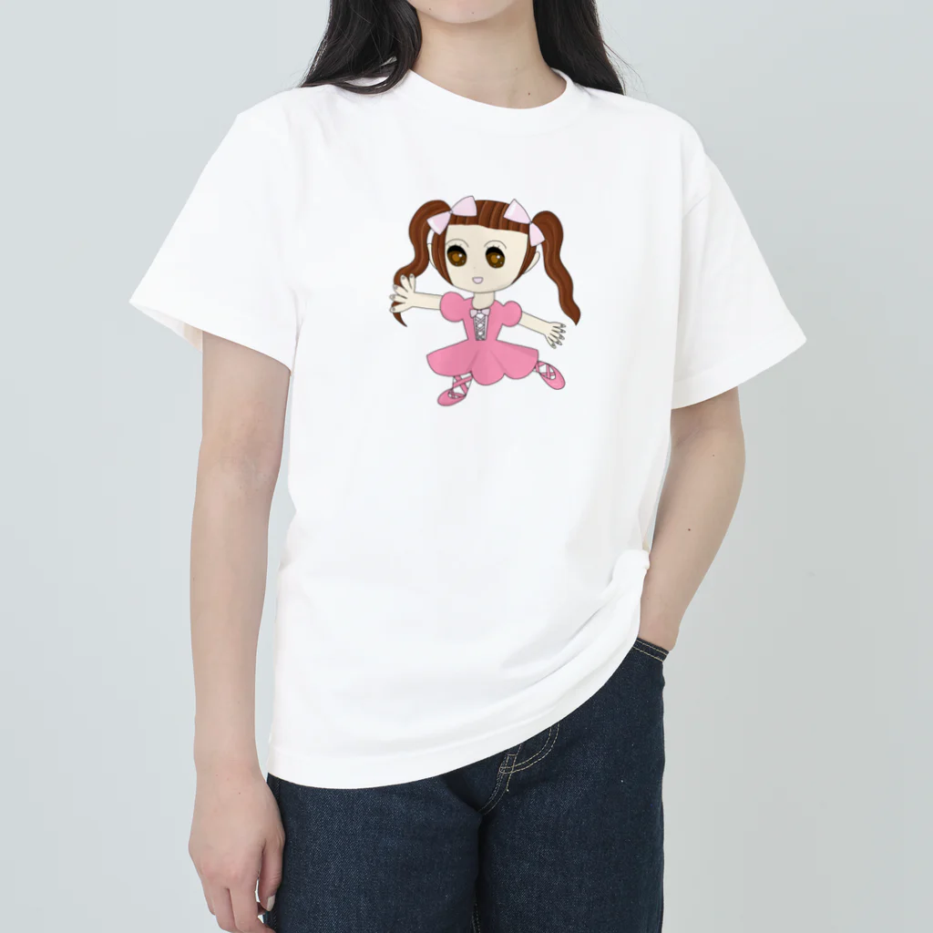 HONOMINEのバレエっ娘 ヘビーウェイトTシャツ