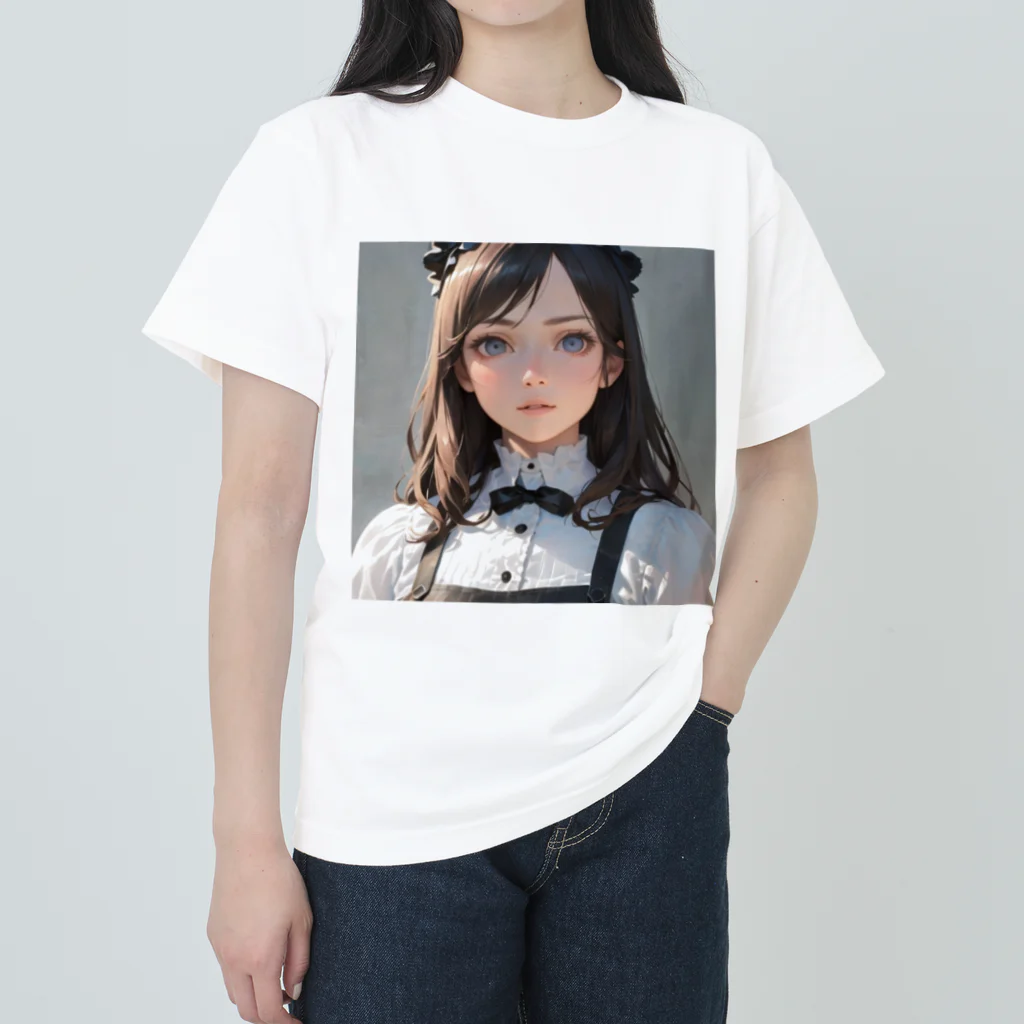 yotti0324のメイドGIRL Heavyweight T-Shirt