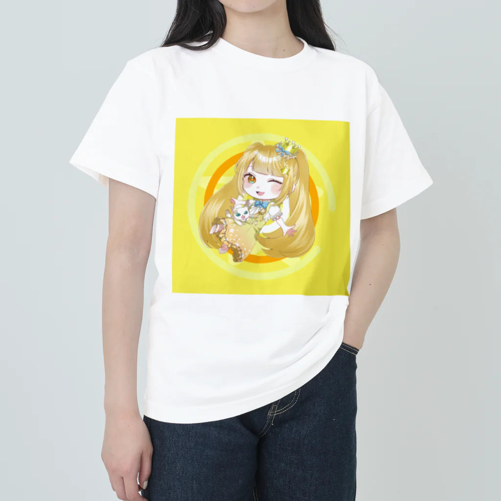 朝比奈 きい 🂱🍂💛強風オールバックの朝比奈きいバースデー記念グッズ！ ヘビーウェイトTシャツ