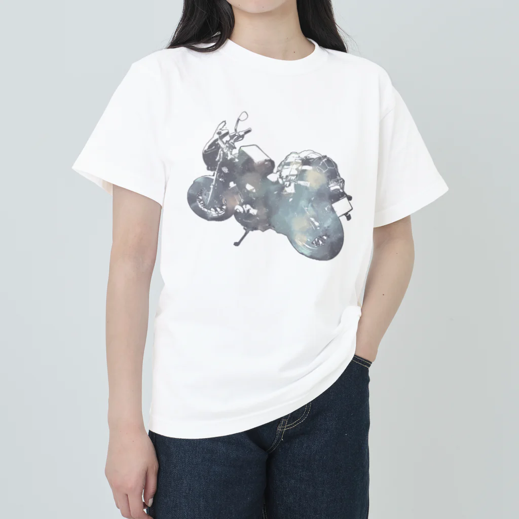 micchimichiのバイク ヘビーウェイトTシャツ