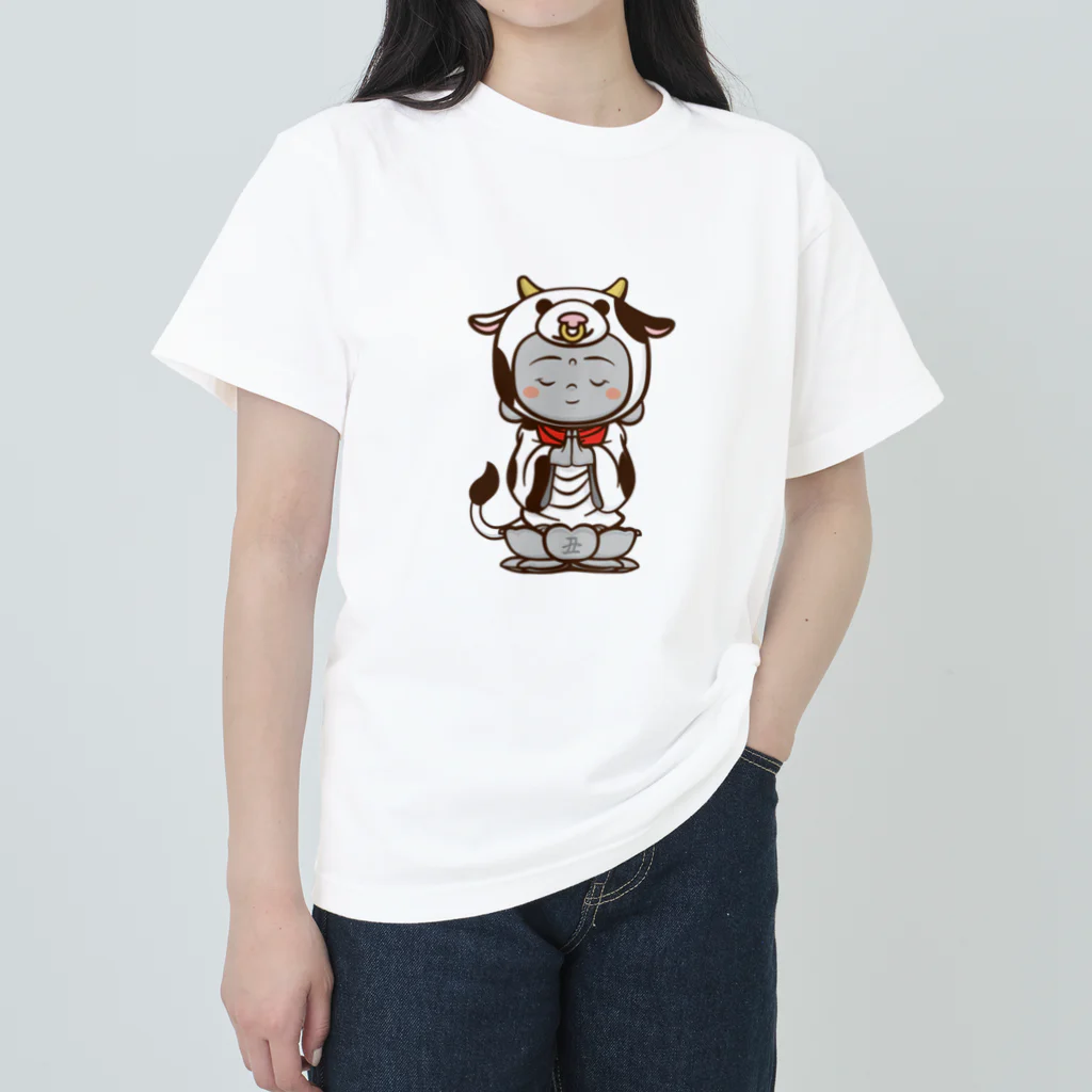 着ぐるみ地蔵 by SoReNa186の着ぐるみ 丑地蔵　ｰソロTｰ ヘビーウェイトTシャツ