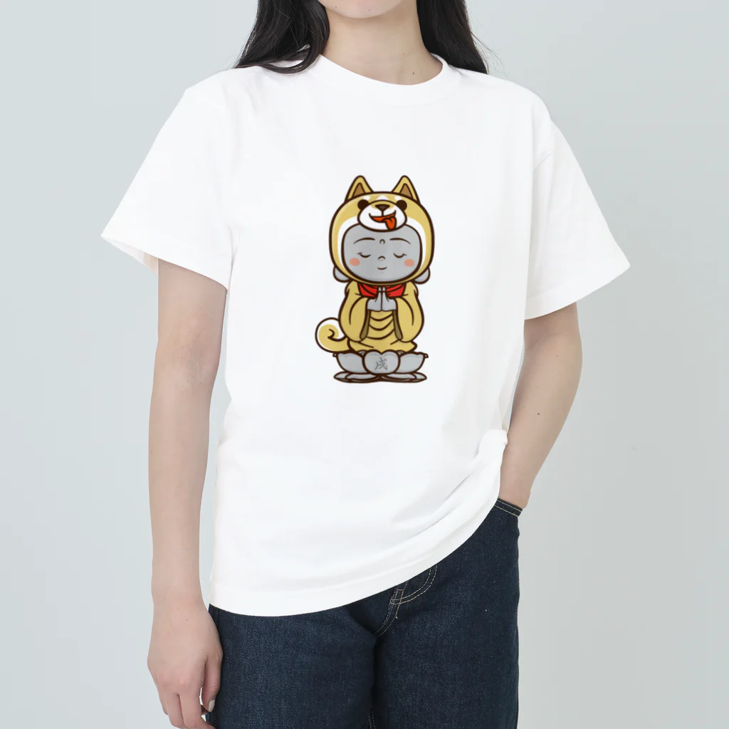 着ぐるみ地蔵 by SoReNa186の着ぐるみ 戌地蔵　ｰソロTｰ Heavyweight T-Shirt