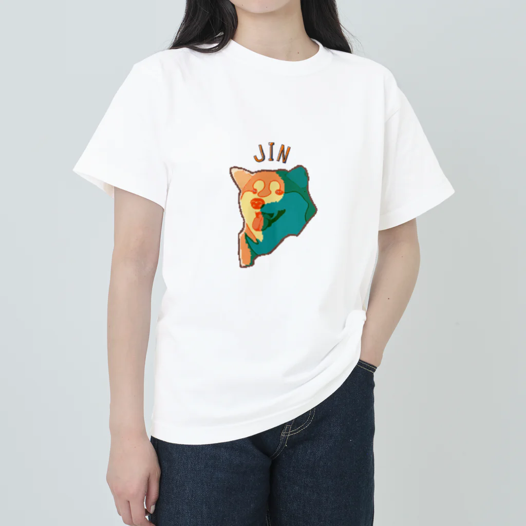 株式会社Women's Future Centerのドット絵JIN ヘビーウェイトTシャツ