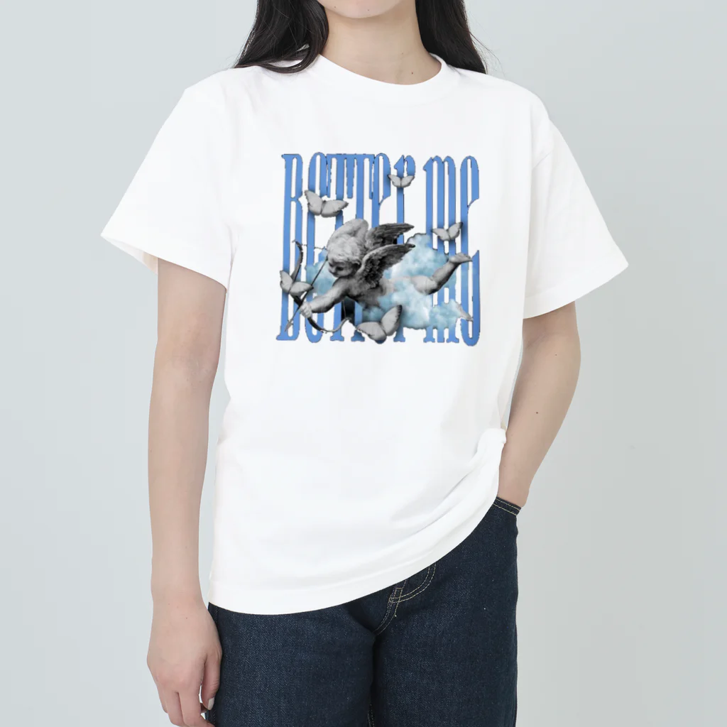 hiphop--のてんしつー ヘビーウェイトTシャツ