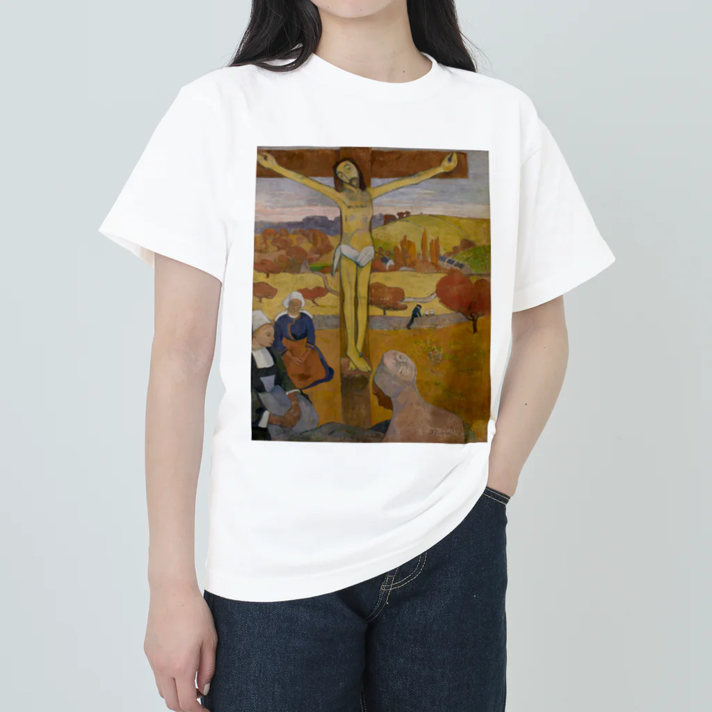 世界美術商店の黄色いキリスト / The Yellow Christ ヘビーウェイトTシャツ