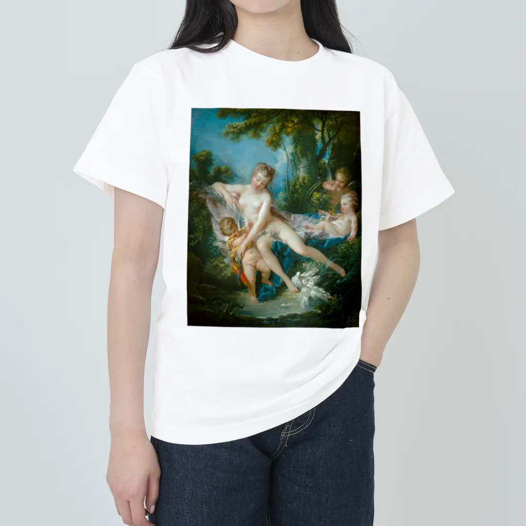 世界美術商店のヴィーナスの水浴 / The Bath of Venus ヘビーウェイトTシャツ