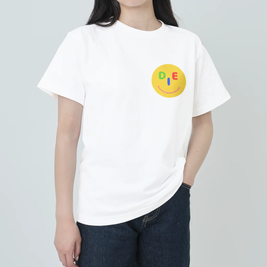 MonteのDEI-face ヘビーウェイトTシャツ