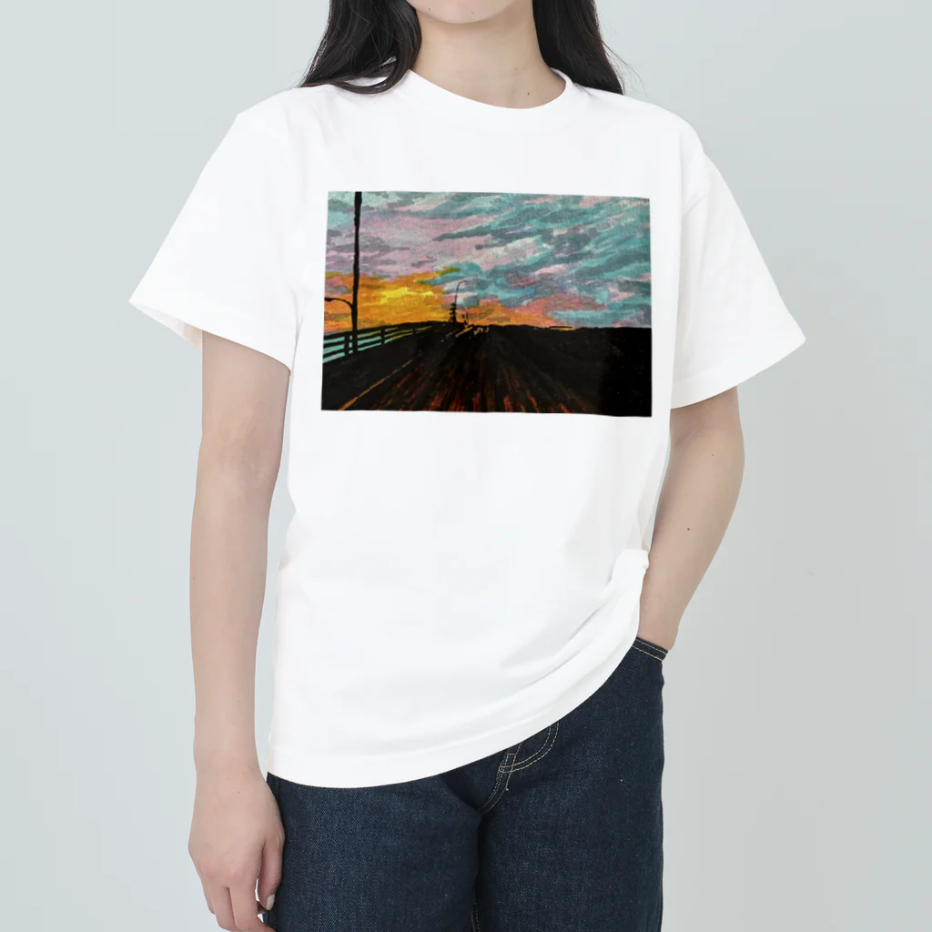 さかなきらいの帰宅 Heavyweight T-Shirt