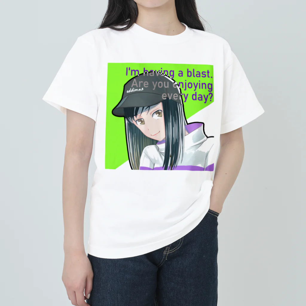 モダンラヂオの【ストリートガール】 ヘビーウェイトTシャツ