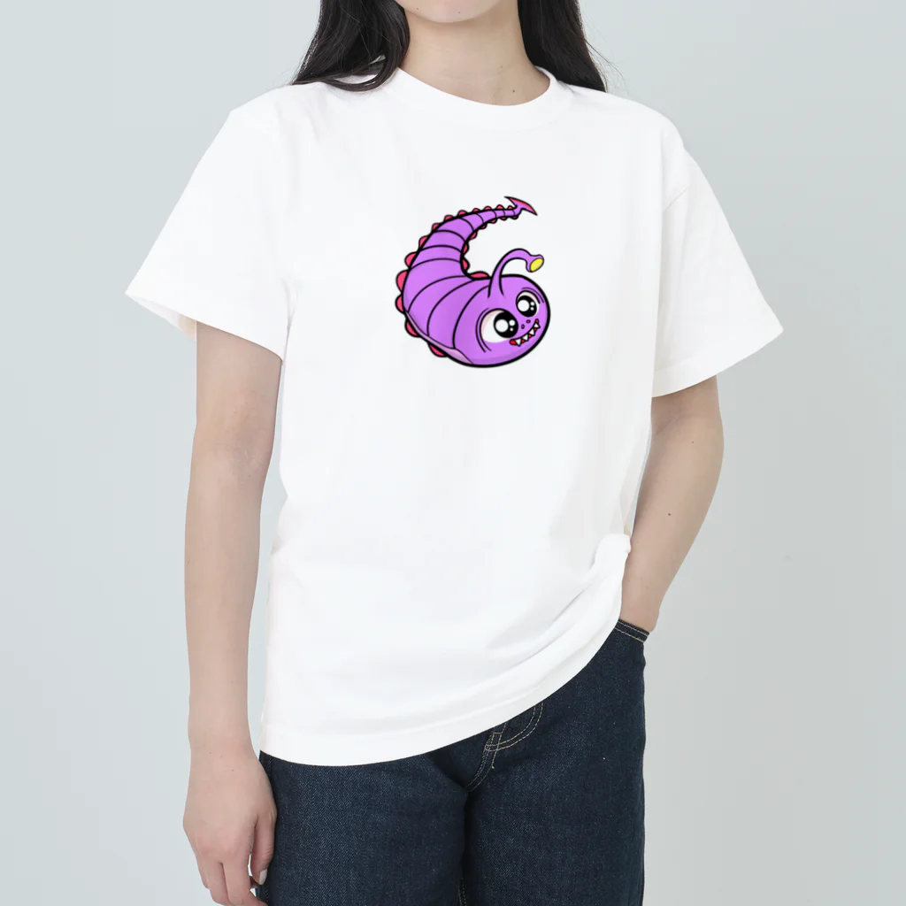 じゅうに（Jyuuni）の0057・イモ提灯魚/妄想生物シリーズ（じゅうにブランド） ヘビーウェイトTシャツ