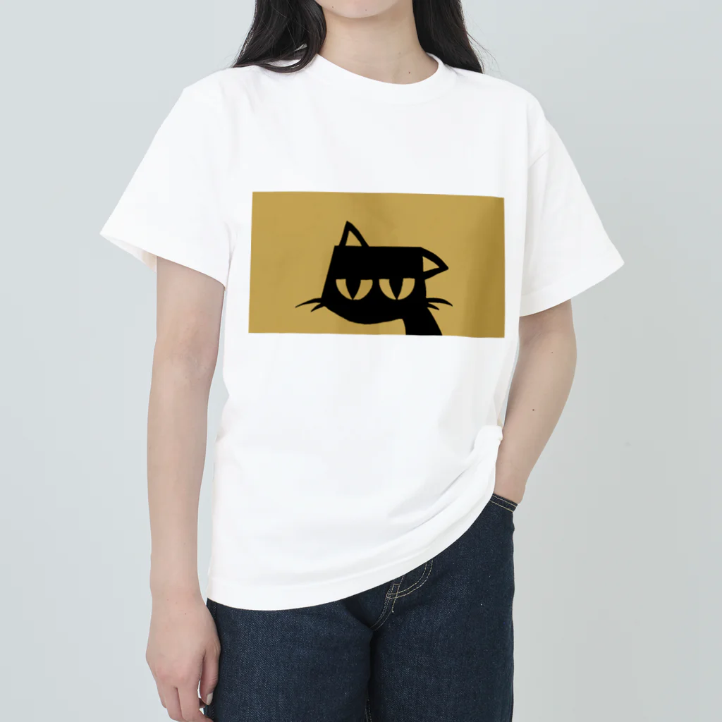 【KOTCH】 Tシャツショップのタレねこ　イエロー Heavyweight T-Shirt