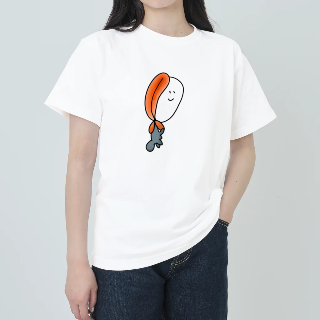 ゆにばーすのさかな(えび) Heavyweight T-Shirt