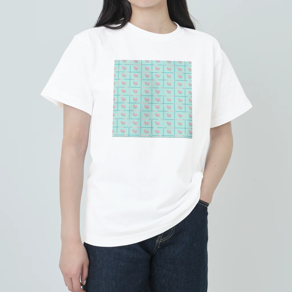 moblonのPoriy Flower collection ヘビーウェイトTシャツ