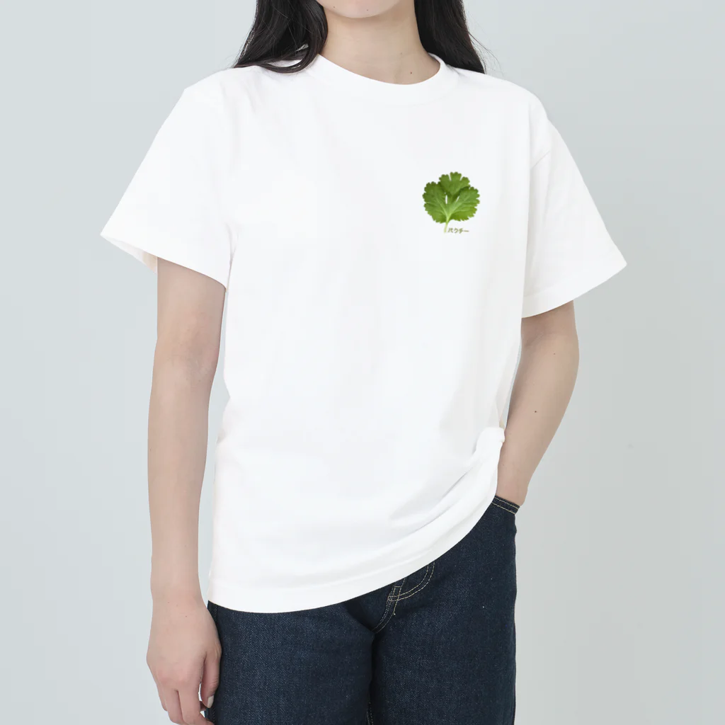 CHOSANAのワンポイントパクチー ヘビーウェイトTシャツ