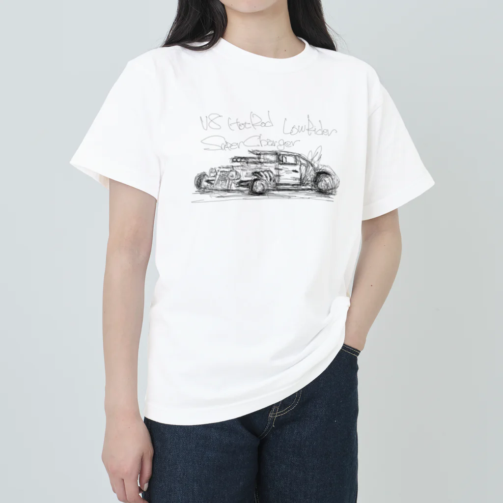 スタジオばんやのHotrod Heavyweight T-Shirt