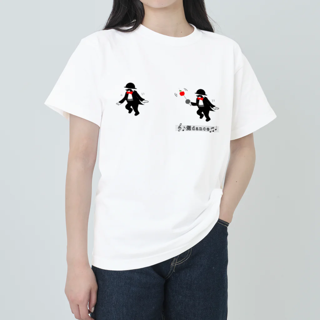 momolove のふたりで髭ダンス ヘビーウェイトTシャツ