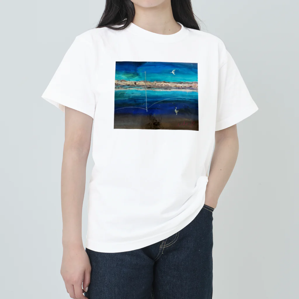 piicyunのいつもの景色 ヘビーウェイトTシャツ