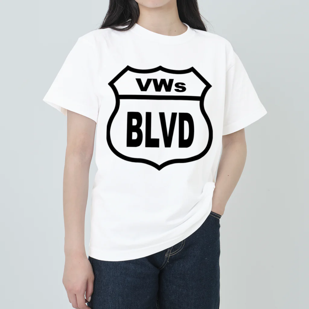 blvd1970のblvdロゴ ヘビーウェイトTシャツ