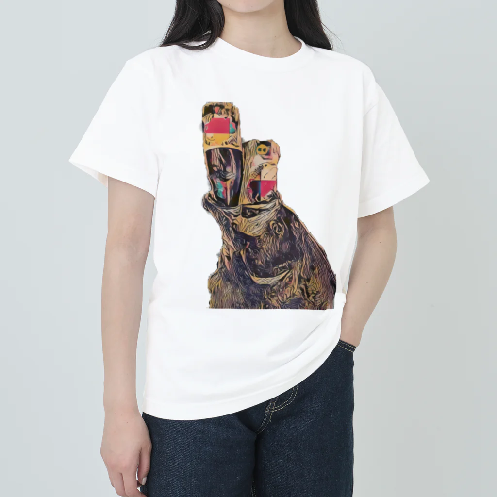 kfcj-kのヒラメ　９４cm記念 Heavyweight T-Shirt