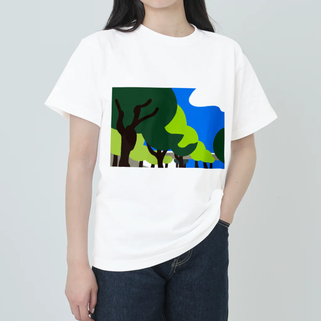 塗装作業員のTREES Heavyweight T-Shirt