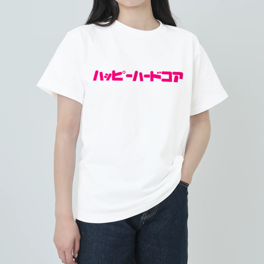 MUSIC：RESPONSEのハッピーハードコア ヘビーウェイトTシャツ