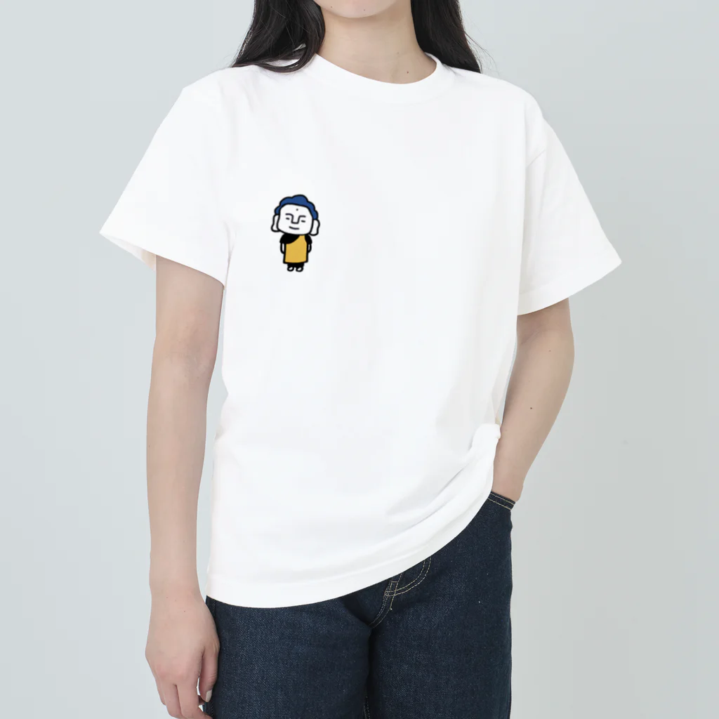 カワイーソー🀄️緑一色しか勝たん  麻雀グッズのneoブッダ ヘビーウェイトTシャツ