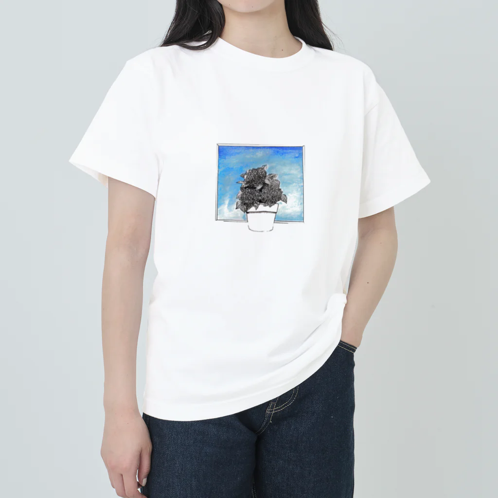 ひすい　hisuiのAJISAI ヘビーウェイトTシャツ