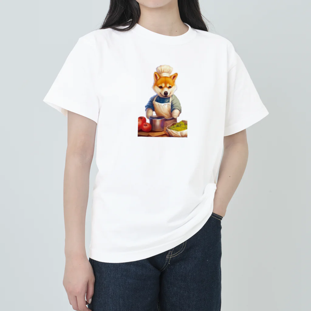 桜音ことこ企画の柴のレストランv2 Heavyweight T-Shirt