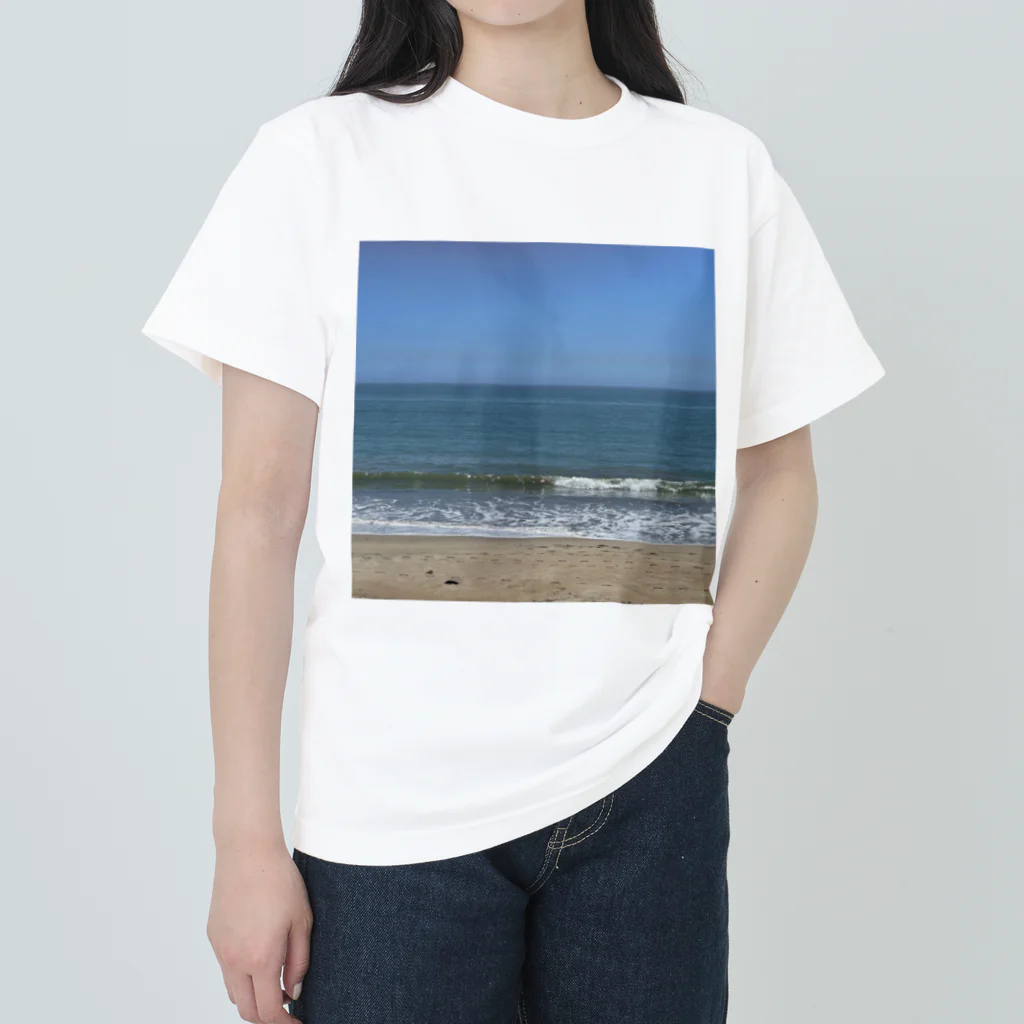 でおきしりぼ子の実験室の夏の日ー海バージョン Heavyweight T-Shirt