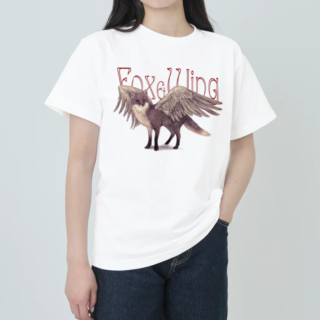 キツネサンビキのFox$Wing ヘビーウェイトTシャツ