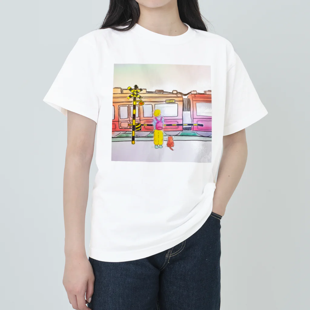 fridosamtの梅田のメランコリー ヘビーウェイトTシャツ