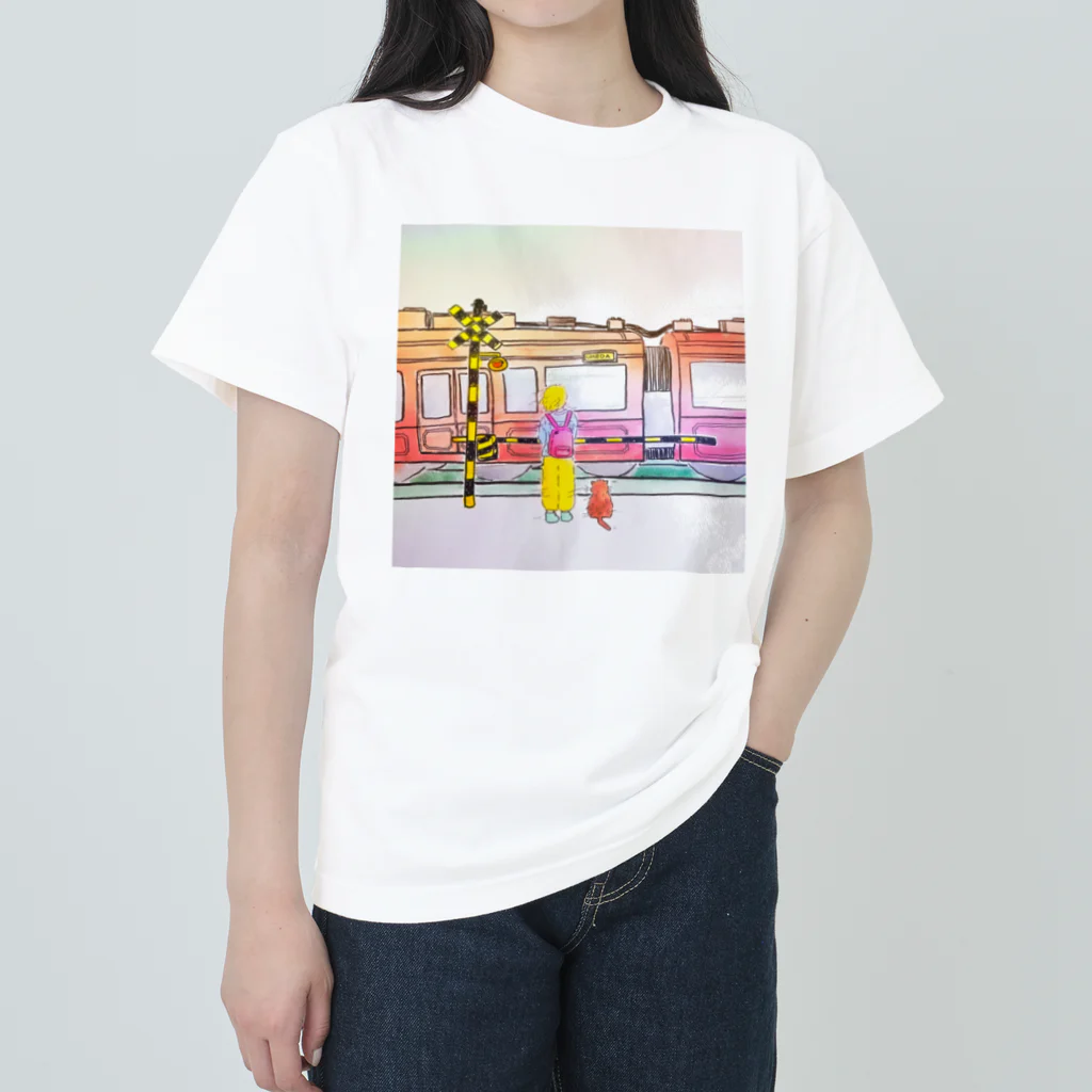 fridosamtの梅田のメランコリー Heavyweight T-Shirt