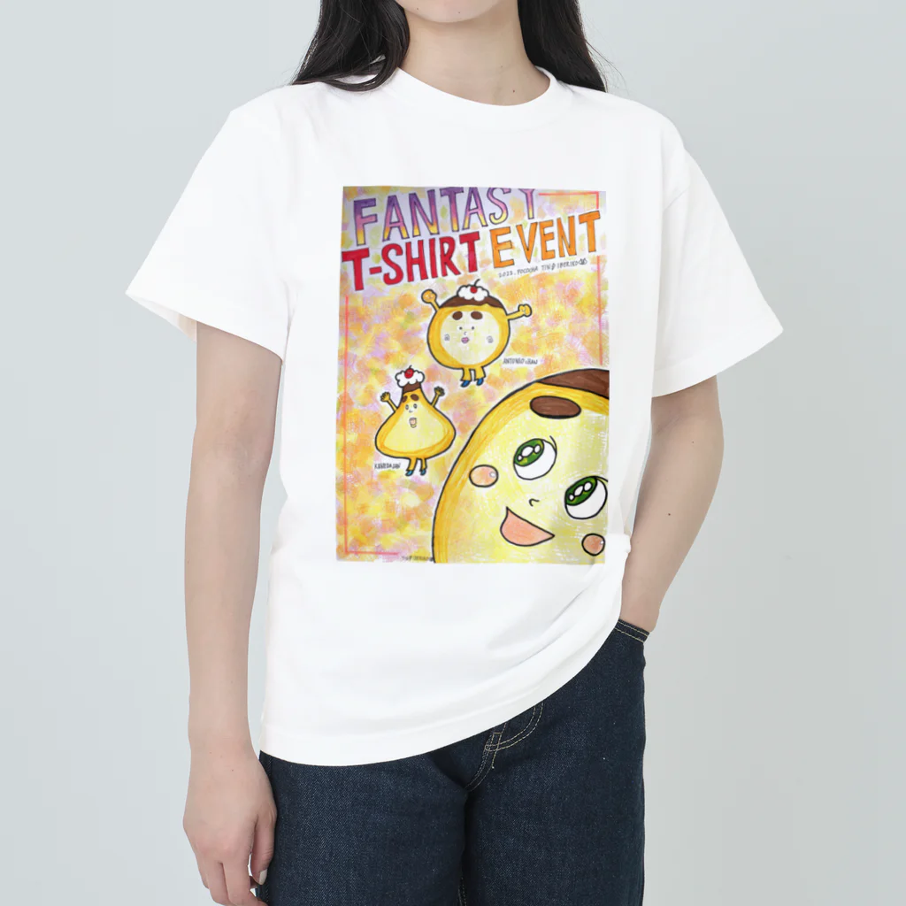 ティン⚡️イベリコのファンタジーTシャツイベント ヘビーウェイトTシャツ