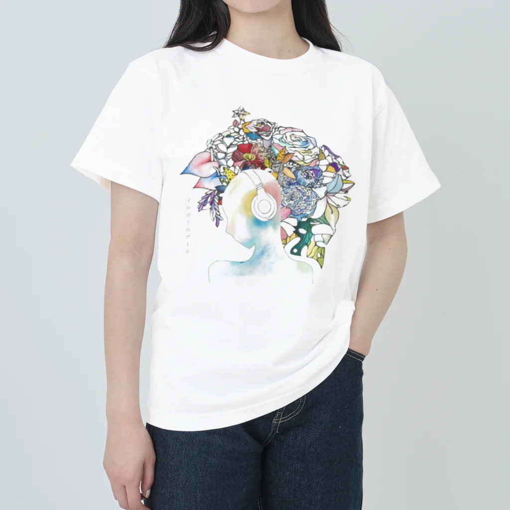 イロガミのブーケのイロガミのブーケ Heavyweight T-Shirt