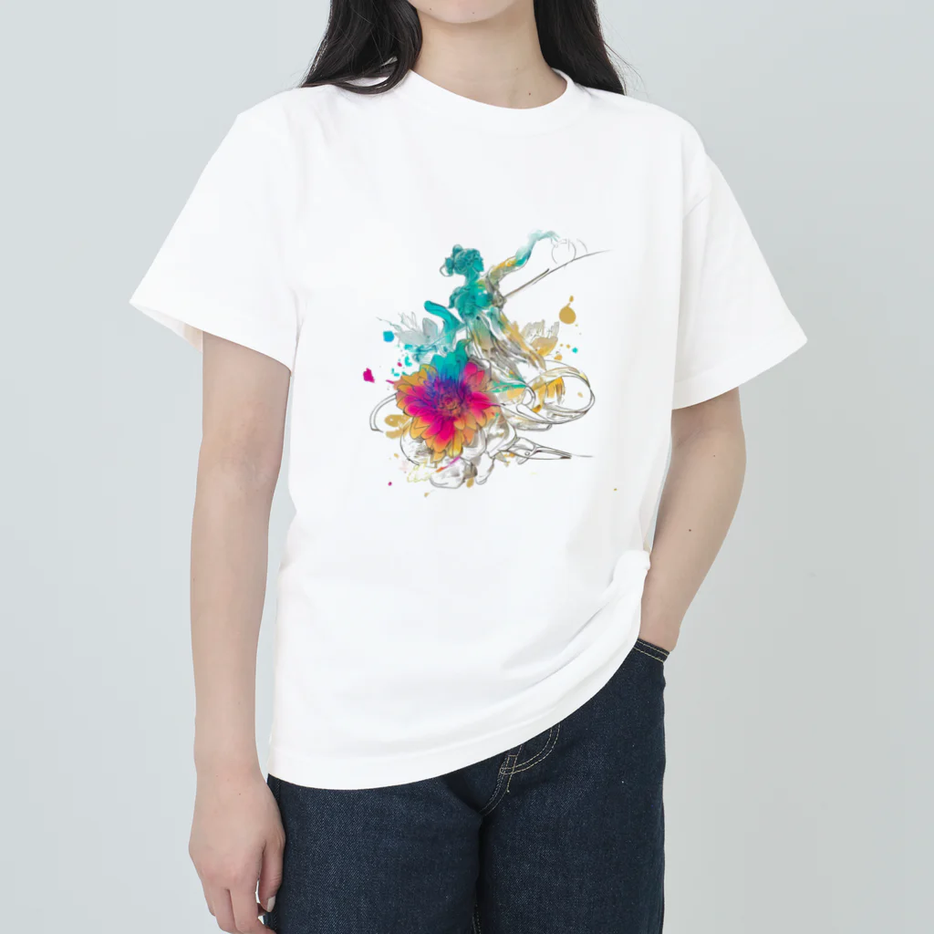 Enartivaの自由と欲望 ヘビーウェイトTシャツ