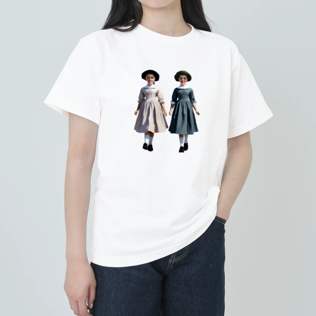 あおはるのかわいい双子ちゃん ヘビーウェイトTシャツ