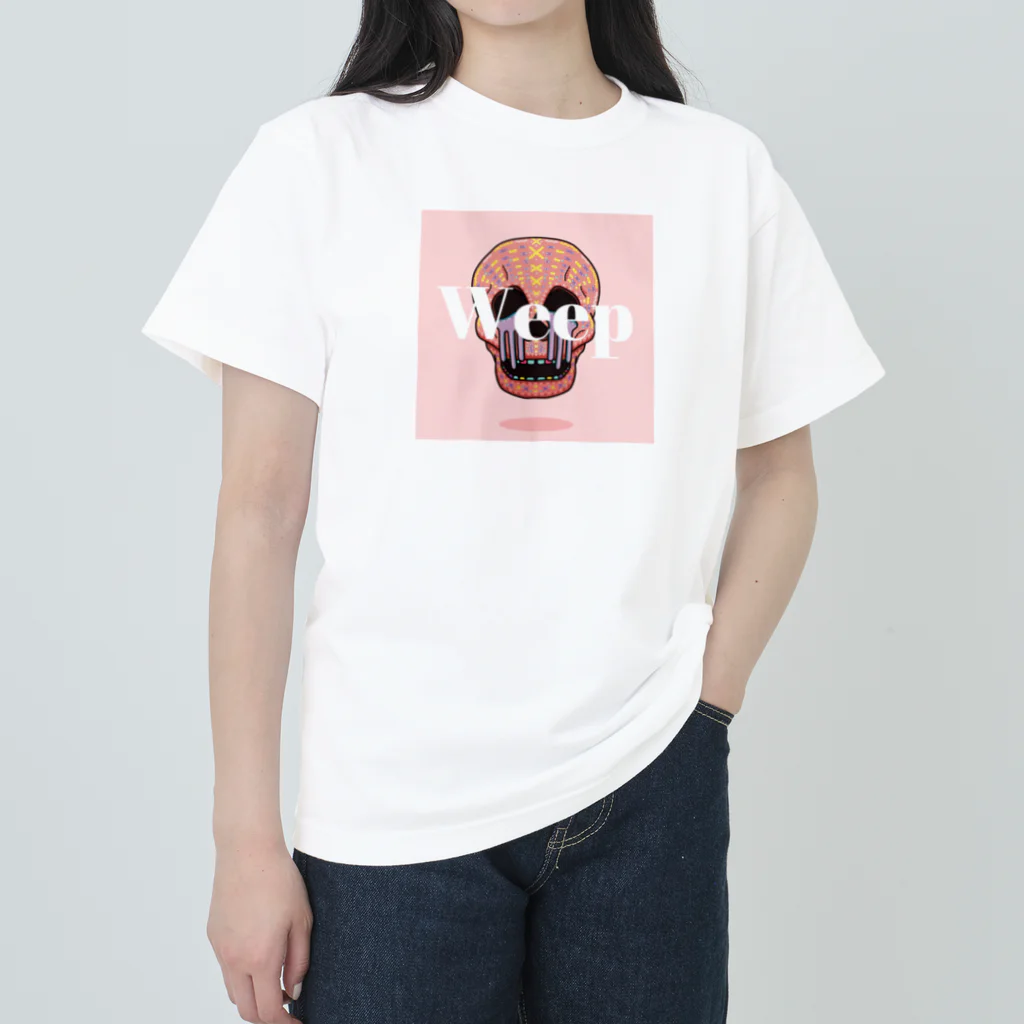 SammyのWeep|ドクロ Heavyweight T-Shirt