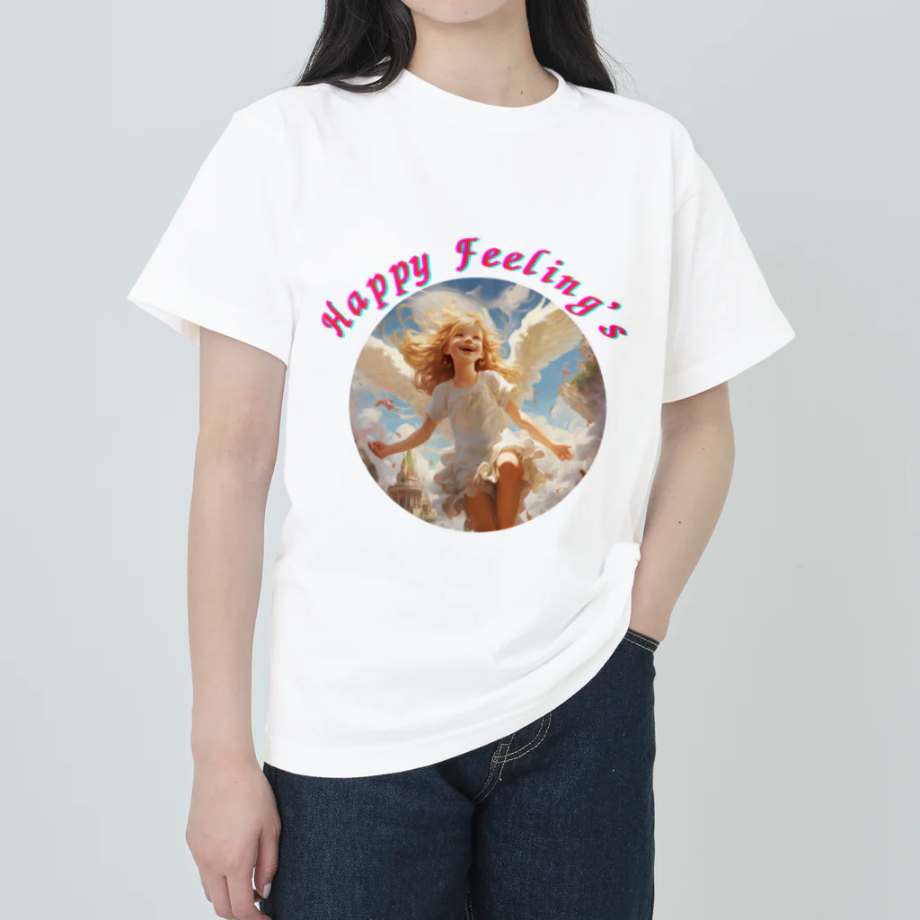 kiseki-kanshaの幸せになるアイテム Heavyweight T-Shirt